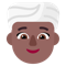 Woman Wearing Turban- Medium-Dark Skin Tone emoji on Microsoft